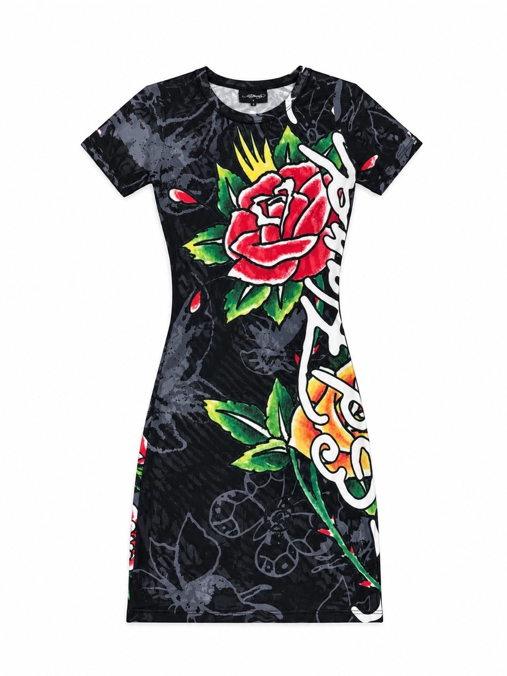 Ed Hardy Mesh Mini Dress